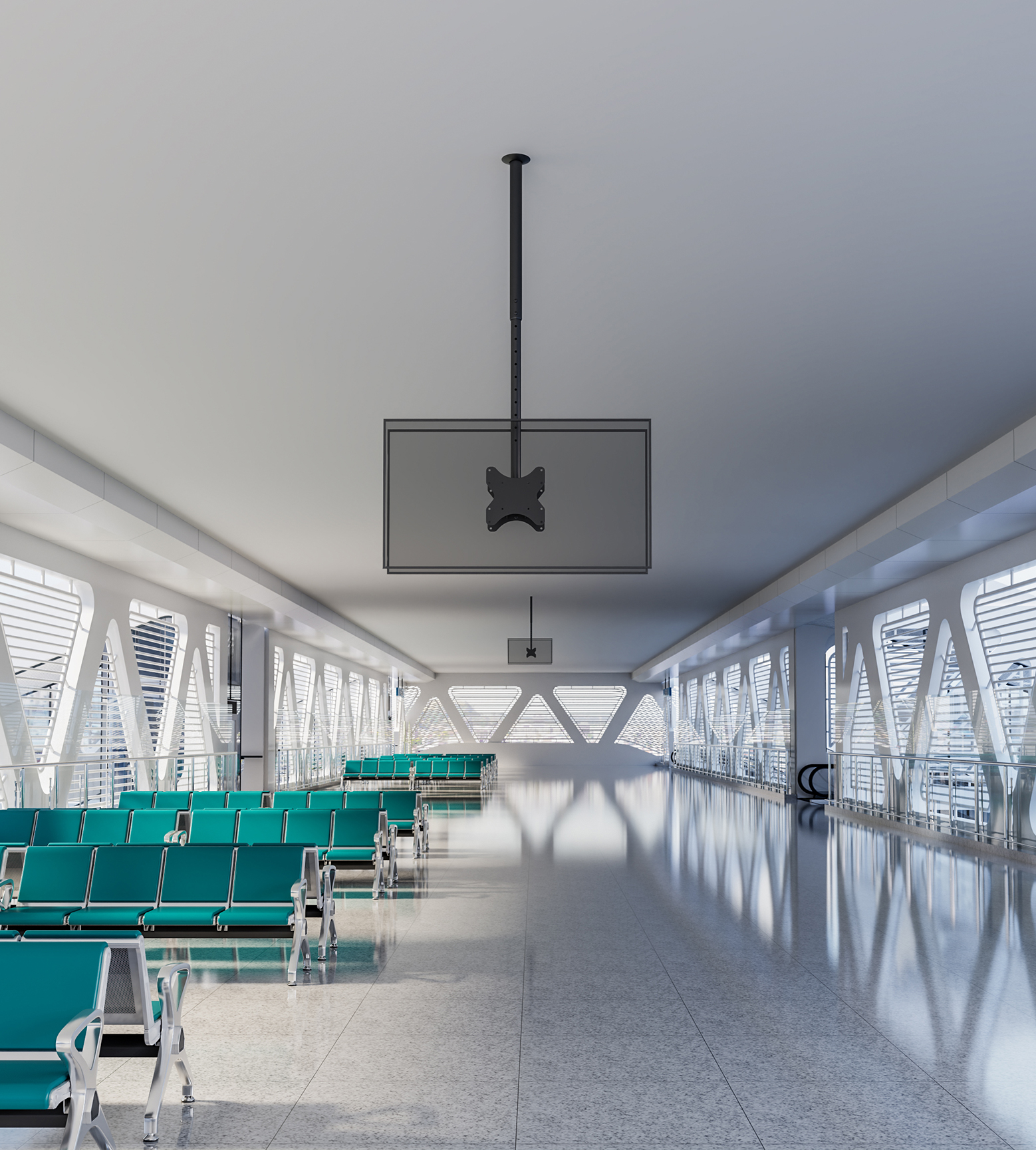 Versatile ceiling mounting