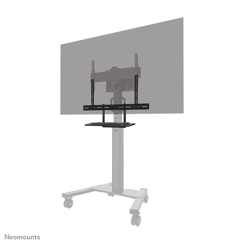 Neomounts AV40-500BL Keyboard shelf kit 43-110" - max 2,5 kg - VESA 200x200-800x600 - universal - black