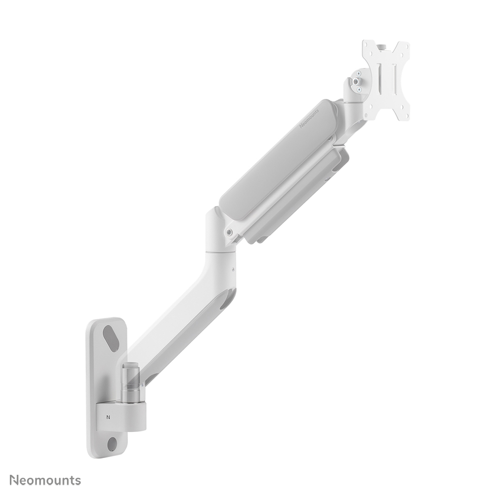 Neomounts NEXT AWL75-450WH Wall adapter monitor arm - 100% plastic-free packaging - suitable for DS70-/DS70PLUS-450WH1, DS75-450WH2 - white