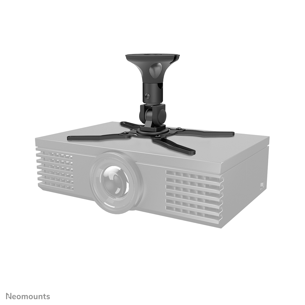 Neomounts BEAMER-C50 Beamer ceiling mount - max 10 kg - h 18,5 cm - full motion - black