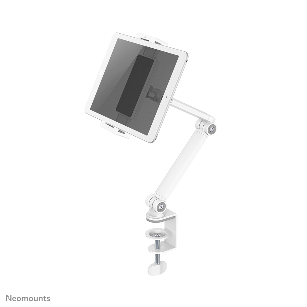 Neomounts DS15-545WH1 Tablet holder desk clamp - 4.7-12.9" - universal - full motion - white