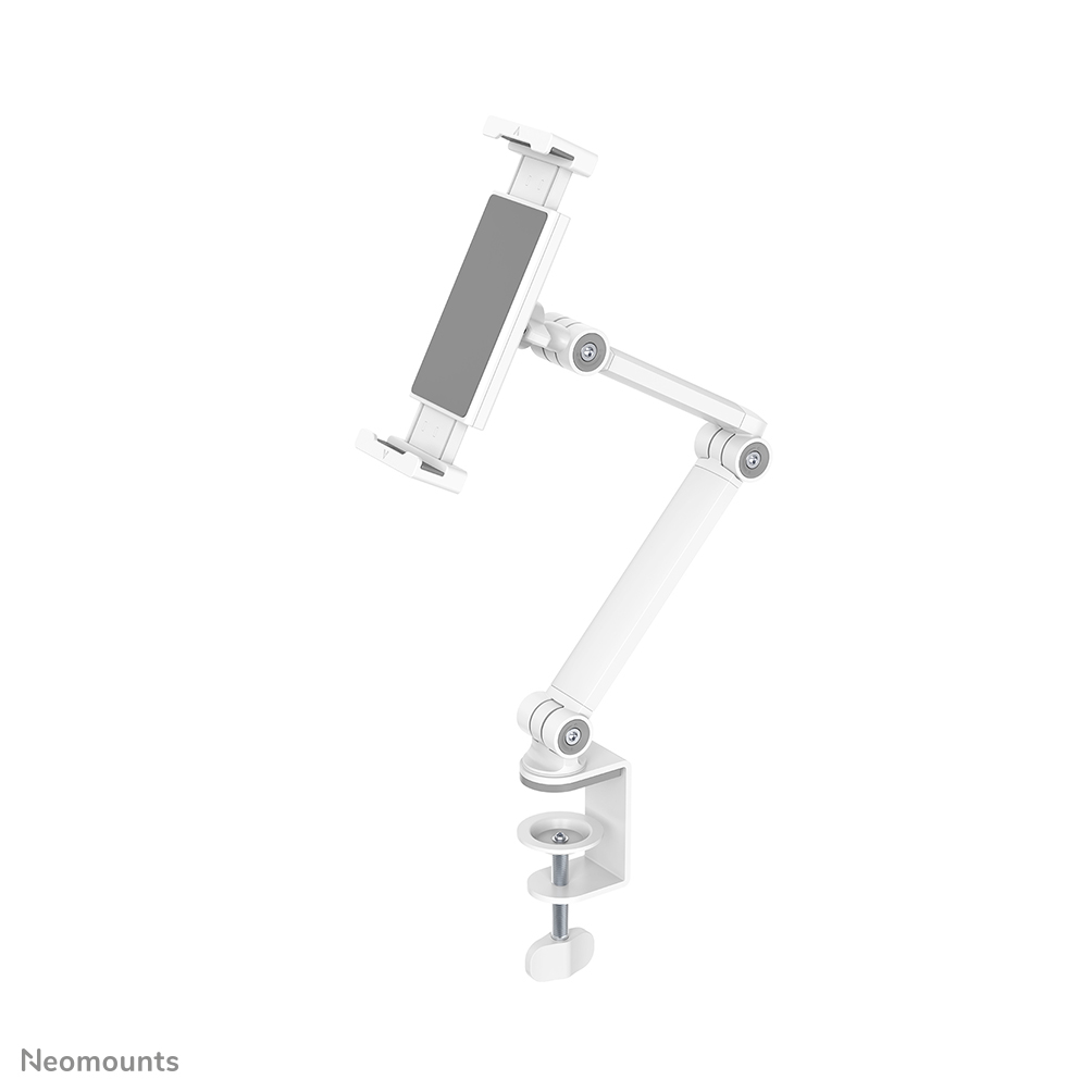 Neomounts DS15-545WH1 Tablet holder desk clamp - 4.7-12.9" - universal - full motion - white