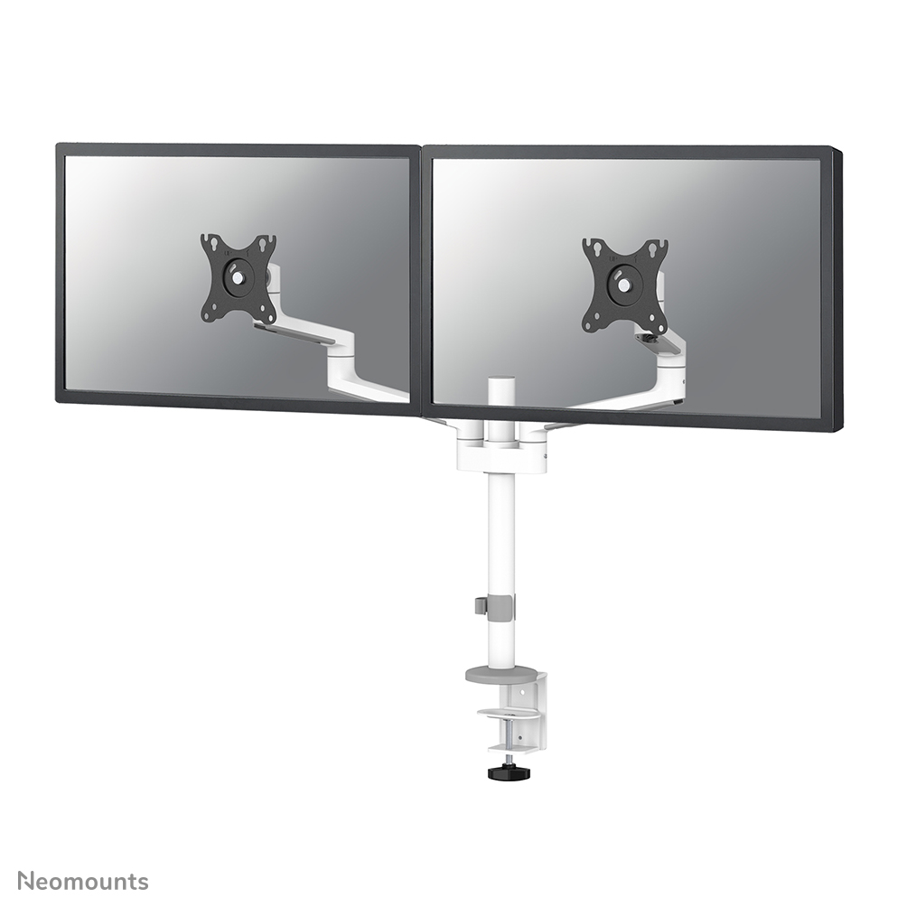 Neomounts DS60-425WH2 full motion monitor arm desk mount for 17-27" screens - White