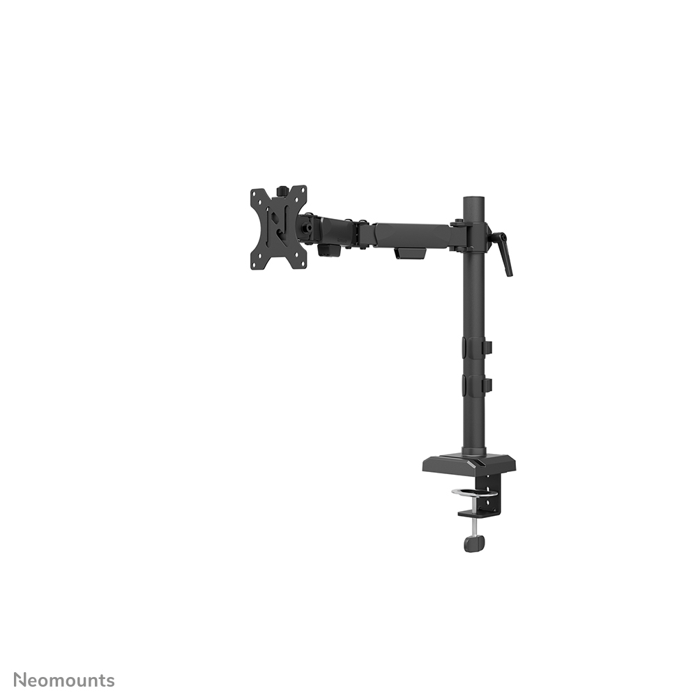Neomounts NERO DS60-600BL1 Single monitor arm - 10-32" - 0-8 kg - Quick-fix - 180°-stop - 100% plastic-free packaging - black