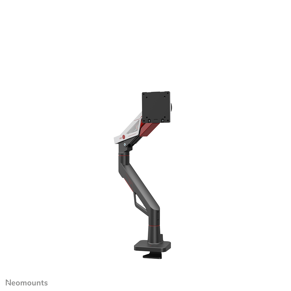 Neomounts ACE DS70-256RD1 Gaming single monitor arm - 24-57" - 2-30 kg (curved 24 kg) - precision tilt - gas spring - 180°-stop - Topfix - Easy Install-model - red