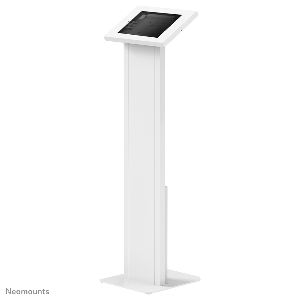Neomounts FL15-750WH1 Tablet floor stand - lockable (incl. lock) - VESA 75x75 - bolt-down - suitable for various 9.7-11" tablets - white