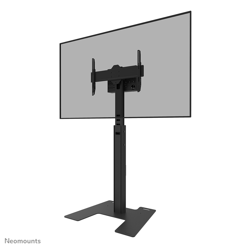 Neomounts MOVE Up FL45S-825BL1 TV floor stand - 37-75" - max 70 kg - manual h 104-157 cm - VESA 100x100-600x400 - lockable (excl. lock) - TÜV certified - video bar kit optionally available - black