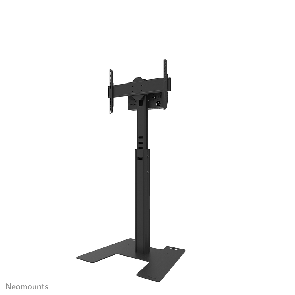 Neomounts MOVE Up FL45S-825BL1 TV floor stand - 37-75" - max 70 kg - manual h 104-157 cm - VESA 100x100-600x400 - lockable (excl. lock) - TÜV certified - video bar kit optionally available - black