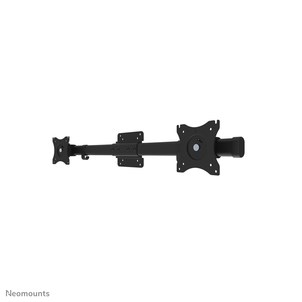 Neomounts FPMA-CB100BLACK Crossbar monitor arm adapter from 1 to 2 screens - 10-27" - 0-10 kg/screen - VESA 75x75-100x100 - black