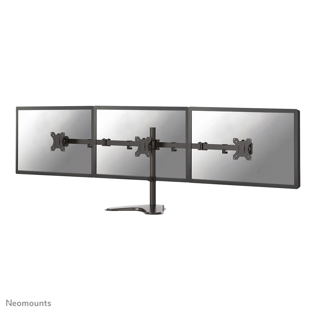 Neomounts FPMA-D550DD3BLACK Triple monitor stand - 13-27" - 0-6 kg/screen - black