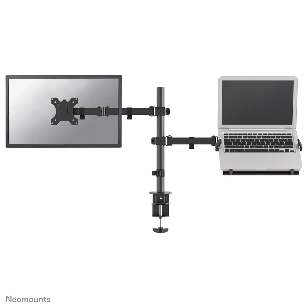 Neomounts FPMA-D550NOTEBOOK Single monitor arm with laptop holder - 10-32" - 0-8 kg - black