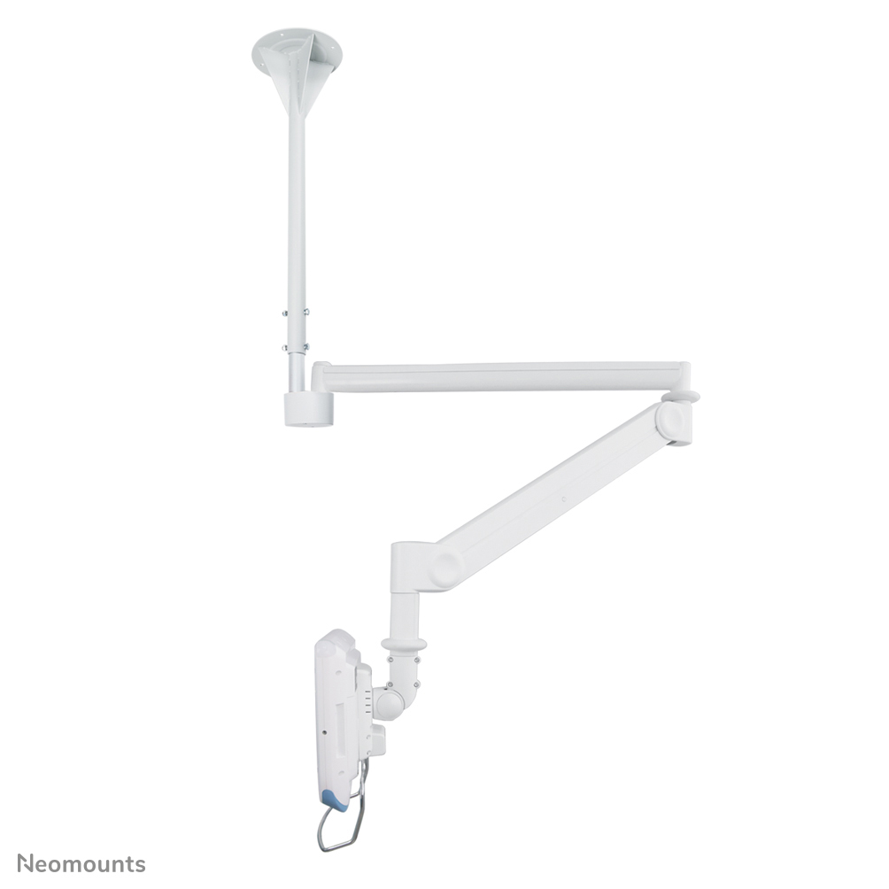 Neomounts FPMA-HAC100 Medical monitor arm ceiling - 10-24" - h 0-170 cm - 1-6 kg - VESA 75x75-100x100 - gas spring - white