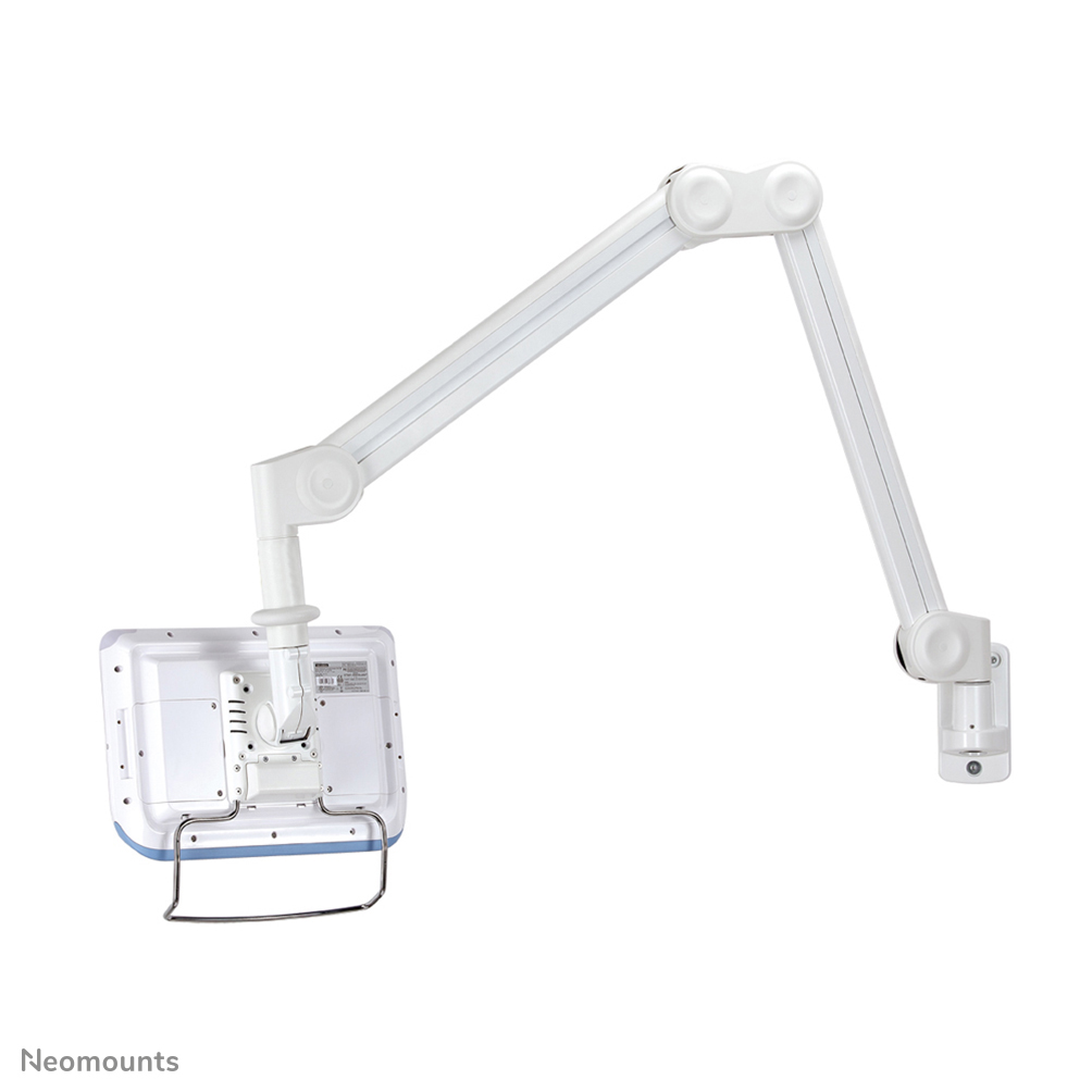 Neomounts FPMA-HAW200 Medical monitor arm wall - 10-27" - h 0-149 cm - 1-7 kg - VESA 75x75-100x100 - gas spring - white