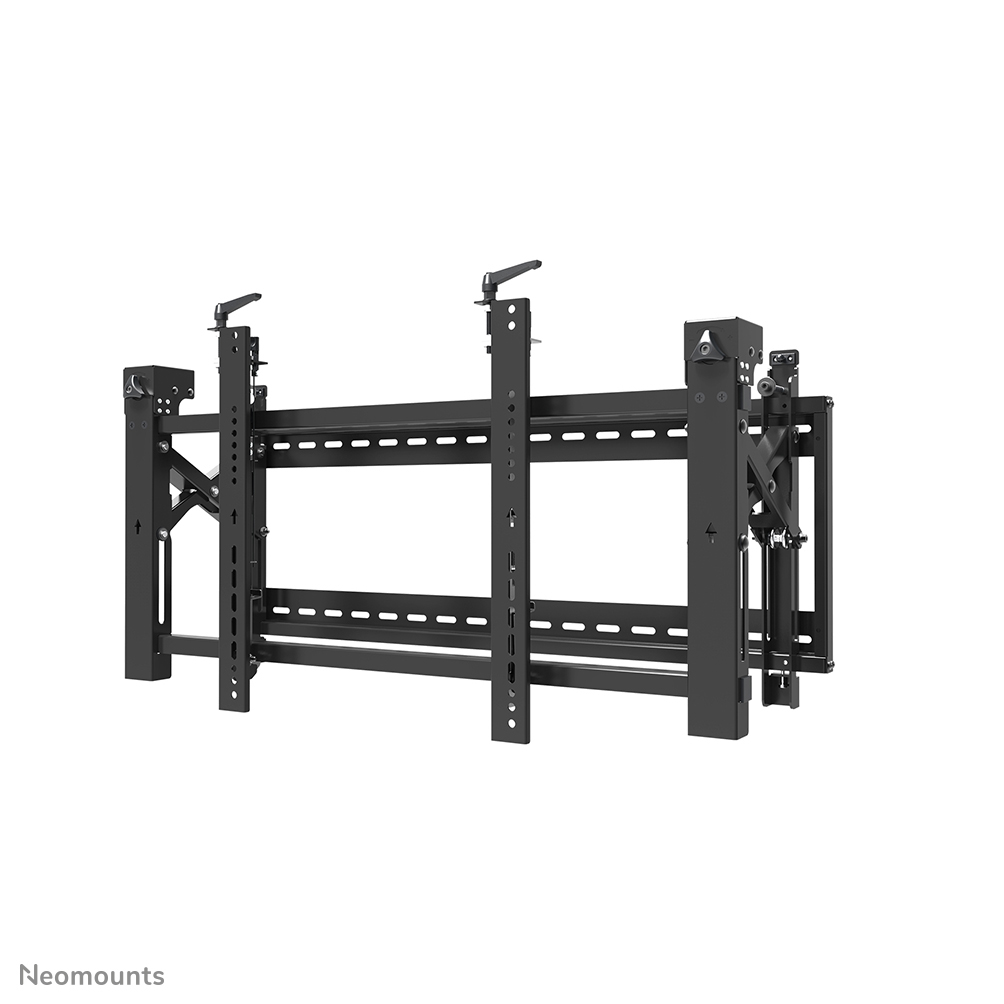 Neomounts LED-VW2000BLACK Videowall wall mount - 32-75" - max 70 kg - VESA 200x200-600x400 - d 14,3-30,6 cm - push-to-pop-out - micro adjustment - lockable (excl. lock) - black