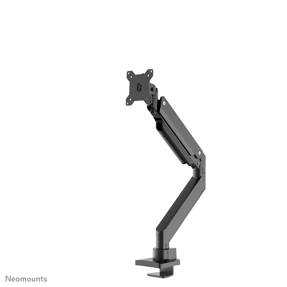 Neomounts NM-D775BLACKPLUS Single monitor arm - 10-49" - 1-18 kg (curved 14 kg) - gas spring - 180°-stop - Topfix - black