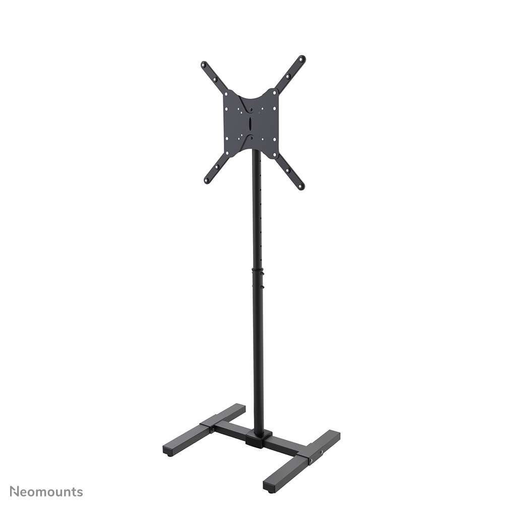 Neomounts NS-FS100BLACK Floor stand - 10-55" - max 20 kg - h 75-124 cm - VESA 75x75-400x400 - black