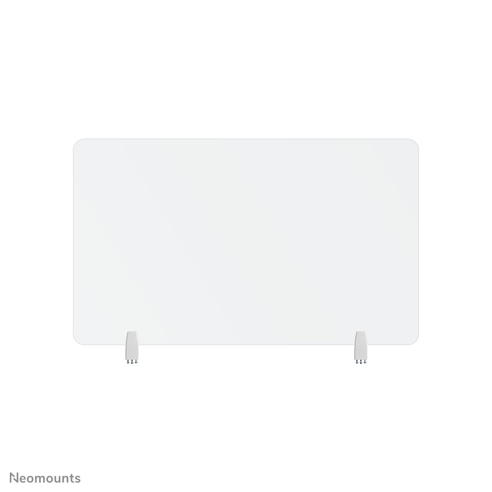 Neomounts NS-GLSPROTECT100 Safety screen with tempered glass - w 100 cm - 100% recyclable - incl. desk clamps - transparent
