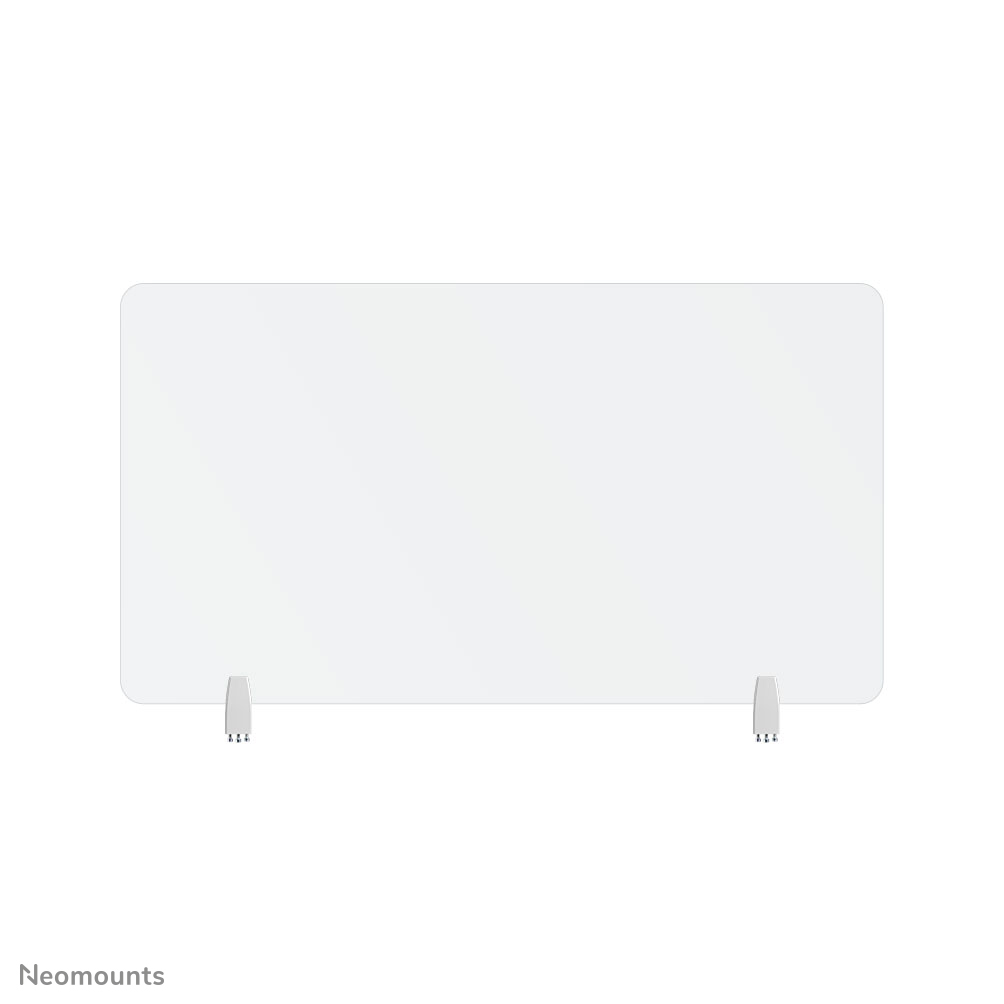 Neomounts NS-GLSPROTECT120 Safety screen with tempered glass - w 120 cm - 100% recyclable - incl. desk clamps - transparent