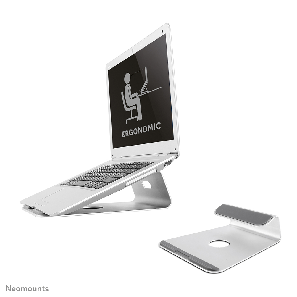 Neomounts NSLS025 Laptop stand - 10-17" - max 5 kg - universal - silver