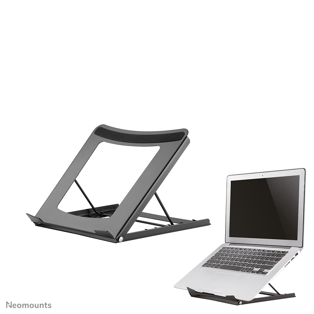 Neomounts NSLS075BLACK Laptop stand - 10-16" - max 5 kg - 5 height positions - foldable - compact - universal - black