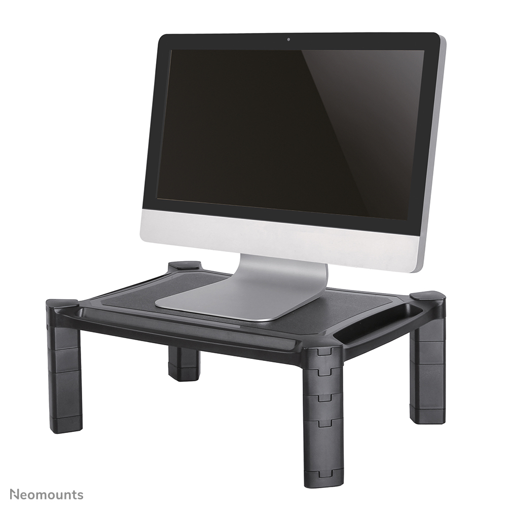 Neomounts NSMONITOR20 Monitor/laptop riser - max 10 kg - hxwxd 4,6-16,8x50x33 cm - universal - black