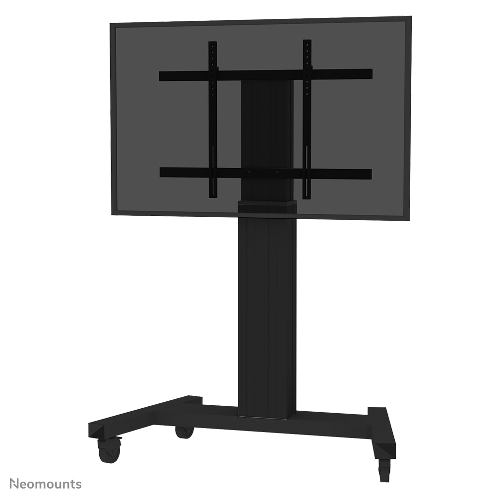Neomounts PLASMA-M2250BLACK TV trolley - 42-100" - max 130 kg - motorised h 120-170 cm - VESA 200x200-800x600 - lockable (excl. lock) - black