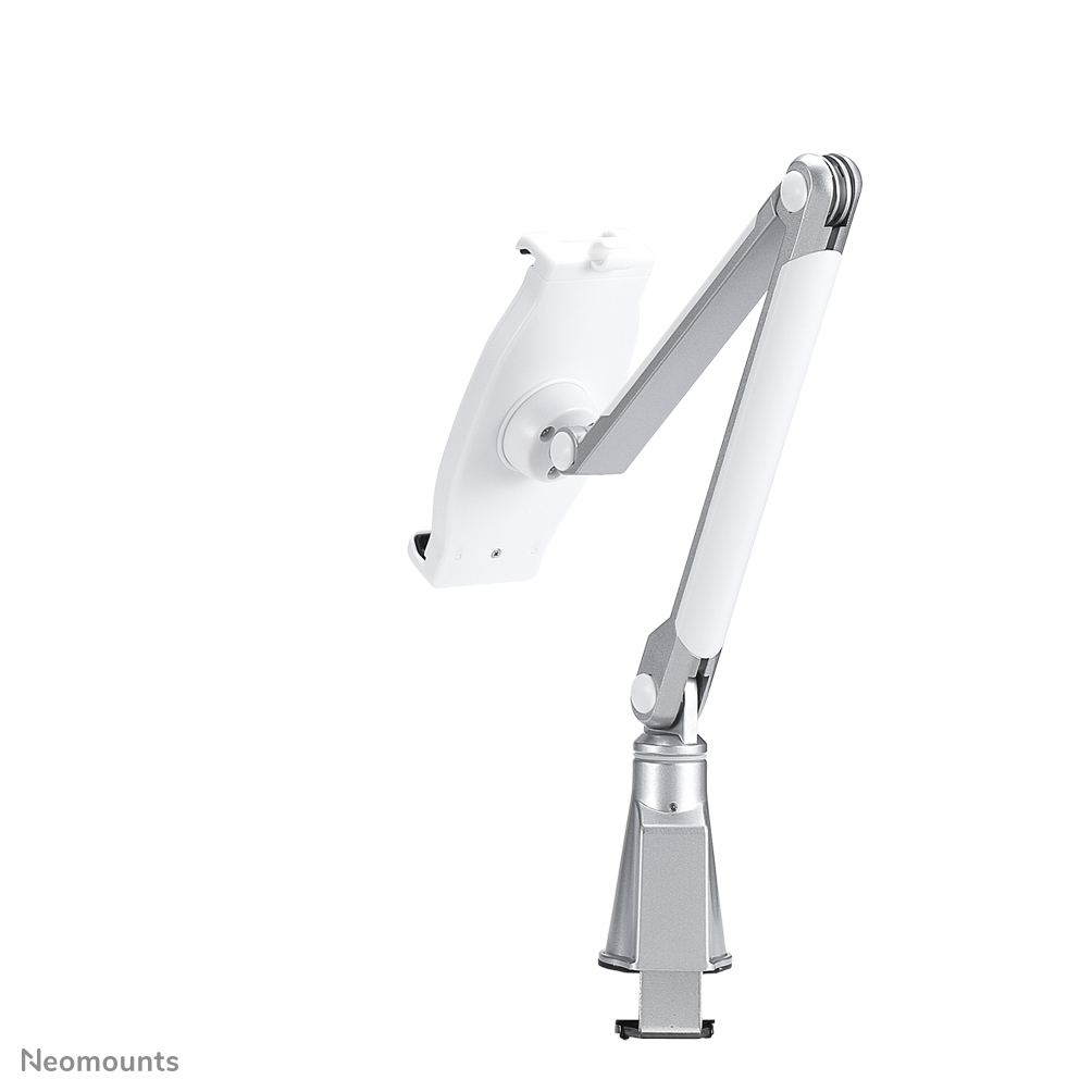 Neomounts TABLET-D100SILVER Tablet holder desk clamp - 4.7-12.9" - universal - full motion - silver