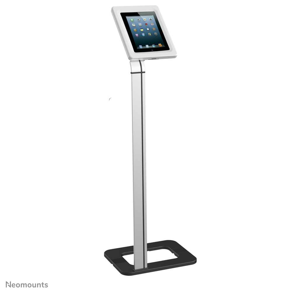 Neomounts TABLET-S100SILVER Tablet floor stand - lockable (incl. lock) - suitable for various 9.7-10.1" tablets - silver