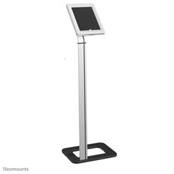 Neomounts anti-theft tablet floor stand TABLET-S100SILVER for most 9.7-10.1 tablets - Silver