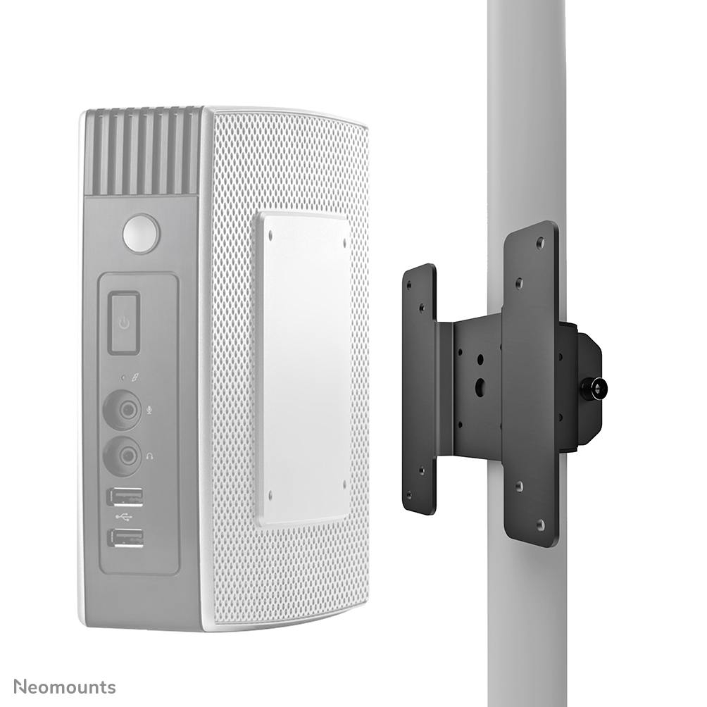 Neomounts THINCLIENT-05 Mini PC/NUC/Thin client holder - max 10 kg - VESA 75x75-100x100 - universal - black