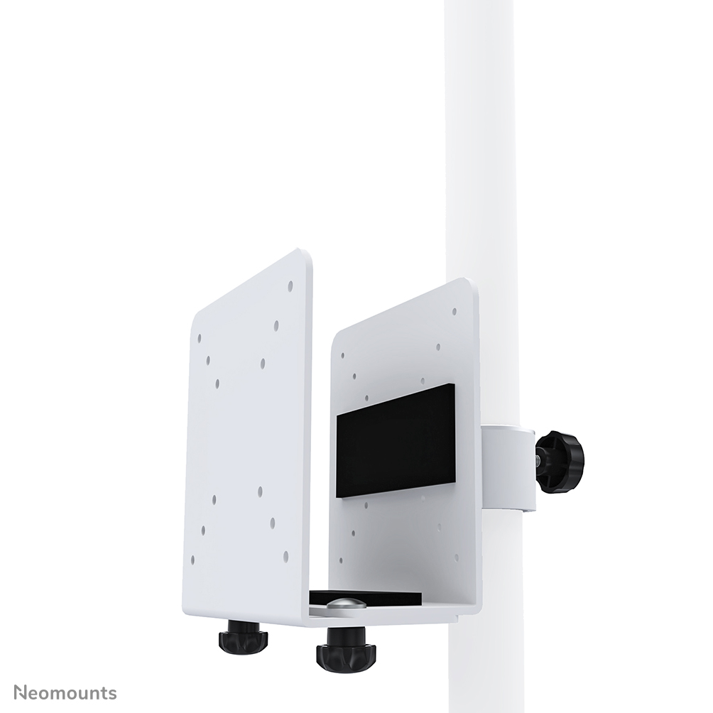 Neomounts THINCLIENT-10 Mini PC/NUC/Thin client holder - max 10 kg - VESA 50x50-100x100 - w 5,2-10 cm - universal - silver