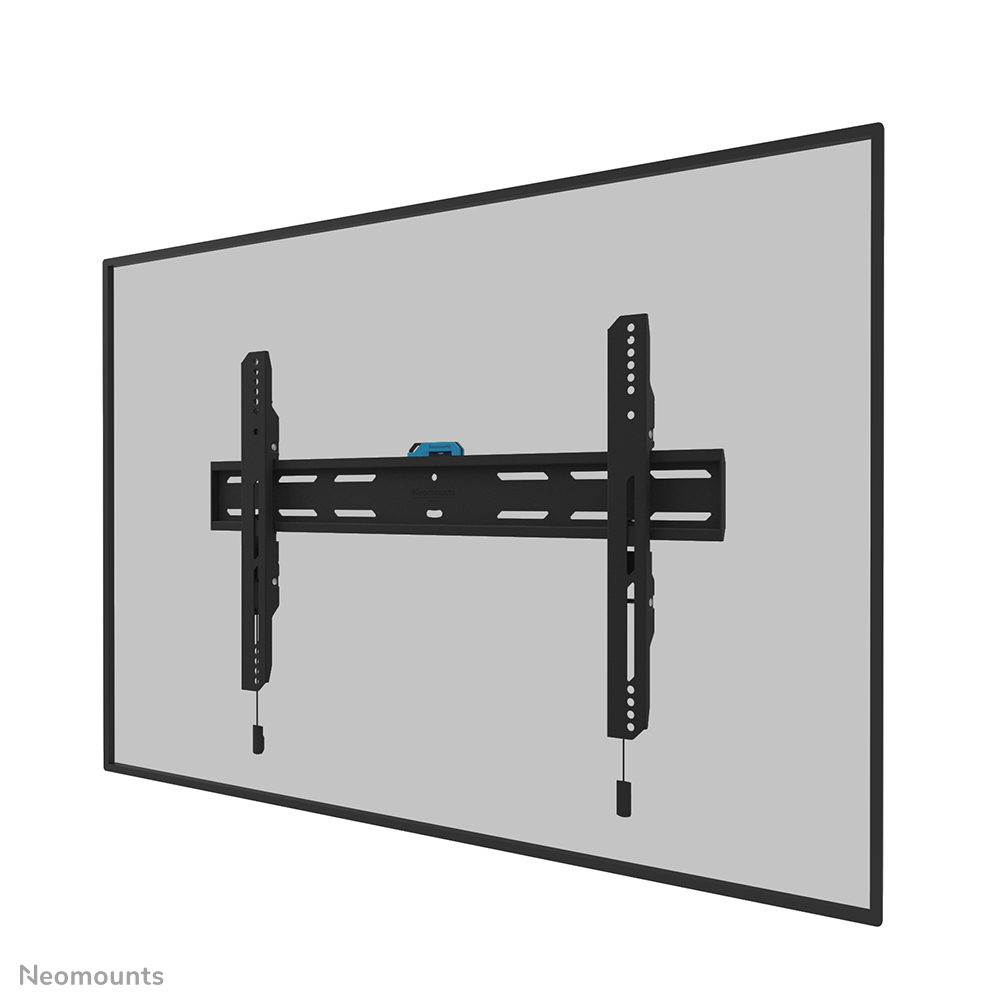 Neomounts LEVEL-850 WL30S-850BL16 Fixed TV mount wall - 42-86" - max 60 kg - VESA 100x100-600x400 - d 3,3 cm - level adjustment - lockable (incl. security screw, excl. lock) - Rapid Install-model incl. fixing template - black