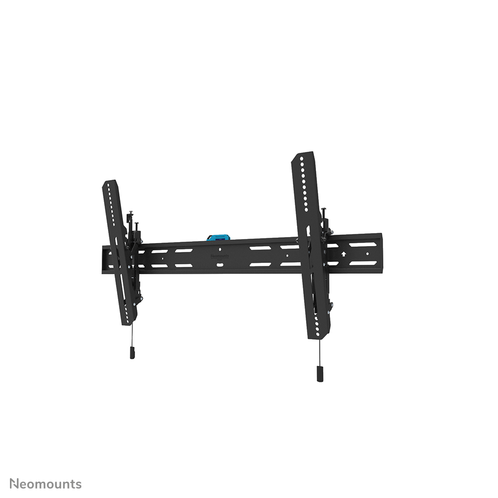 Neomounts LEVEL-850 WL35S-850BL18 Tiltable TV mount wall - 43-86" - max 60 kg - VESA 100x100-800x400 - d 3,5 cm - level adjustment - lockable (incl. security screw, excl. lock) - Rapid Install-model incl. fixing template - black