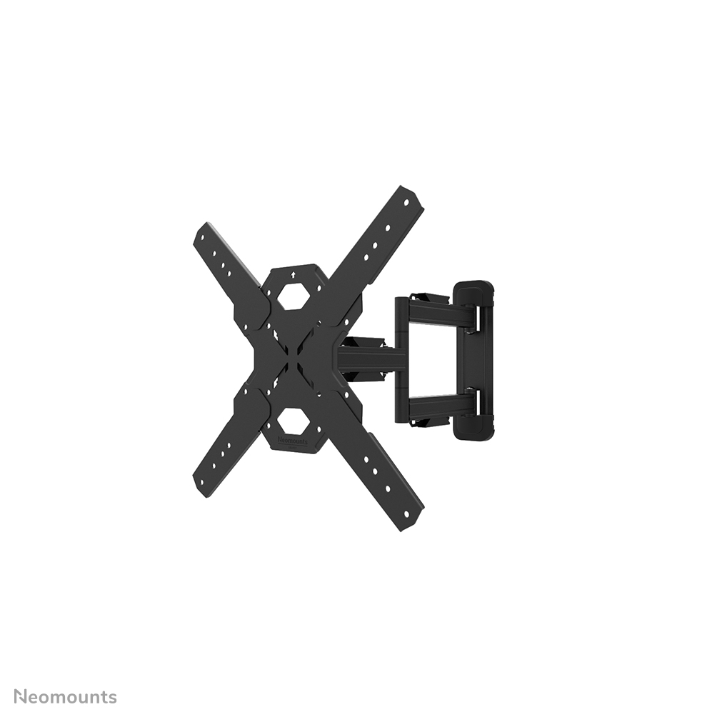 Neomounts LEVEL-850 WL40S-850BL14 Full motion TV mount wall - 32-65" - max 40 kg - VESA 100x100-400x400 - d 4,7-55,5 cm - level adjustment - Rapid Install-model incl. fixing template - black