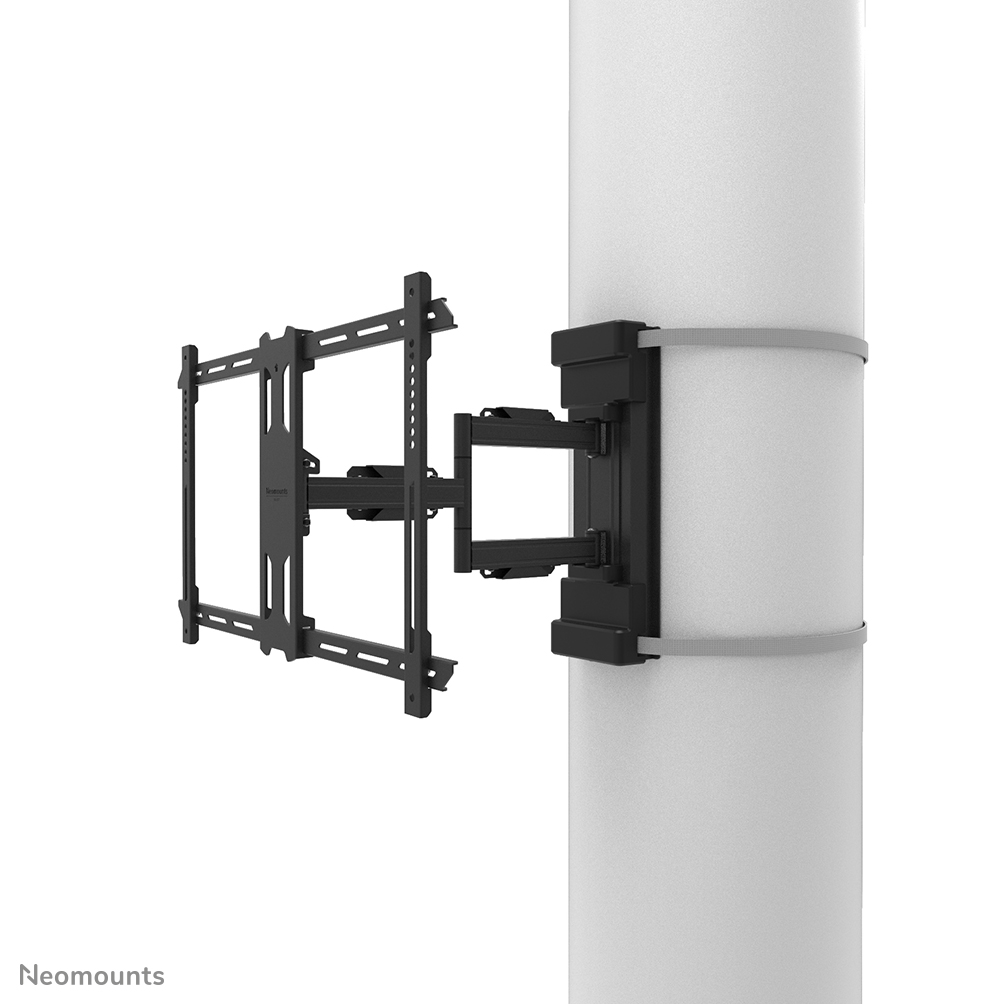 Neomounts WL40S-910BL16 Full motion TV pillar mount - 40-70" - max 45 kg - VESA 200x100-600x400 - suitable for Ø 25-100 cm - d 8,2-59 cm - level adjustment - black