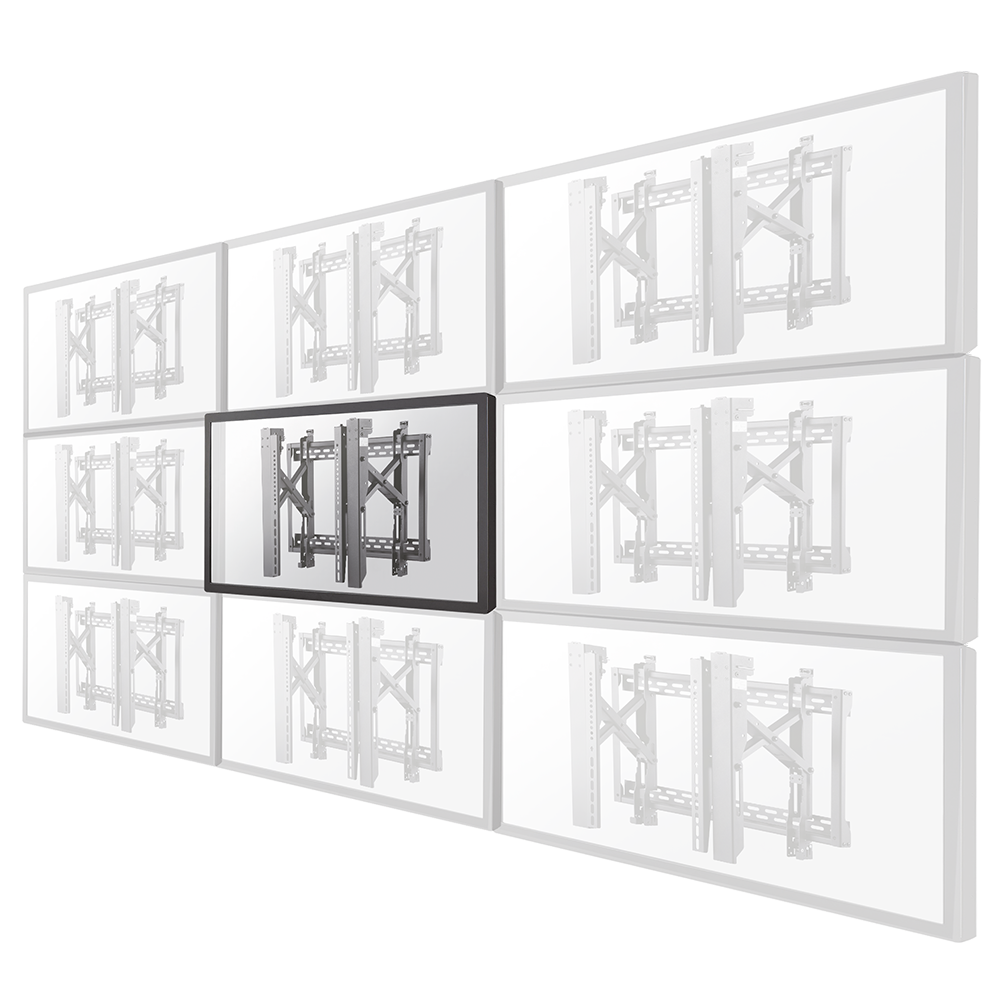 Video wall mounts