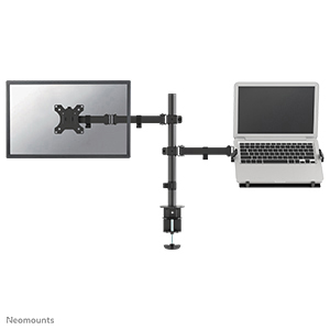Monitor desk mounts with laptop holder | Neomounts